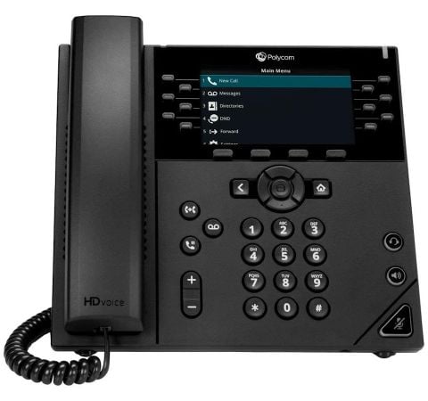 POLY VVX 450 Business IP Phone - Inline Communications